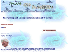 Tablet Screenshot of bunaken-klaus.com